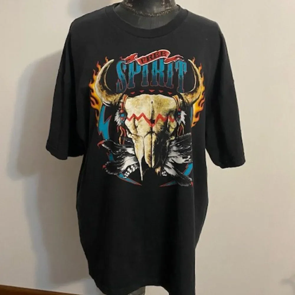 Alstyle Apparel and Activewear Free Spirt Daytona Beach T-shirt, size XL